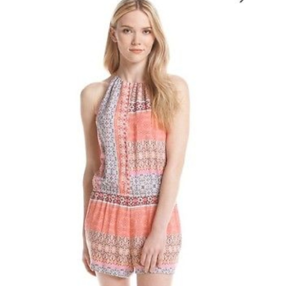 Boho Print Romper